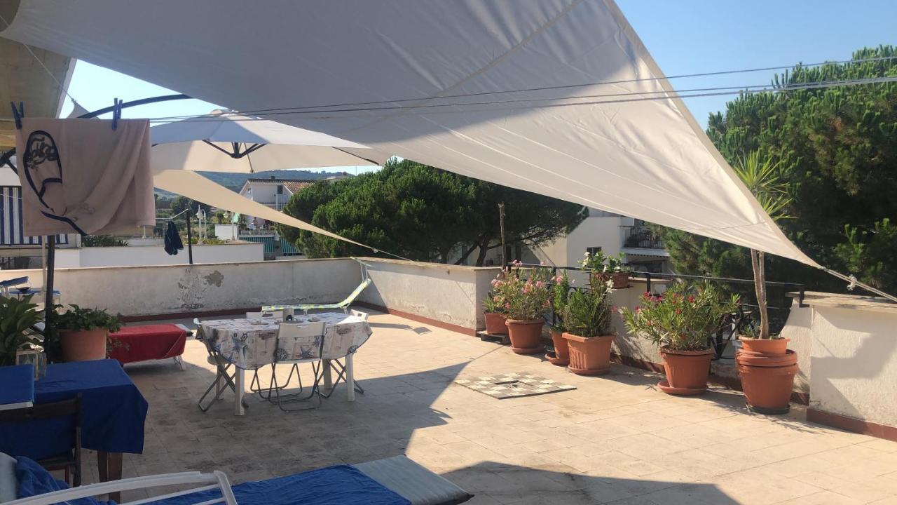 Attico Terramare - Beach & Maxi Terrace & Electricbbq Санта-Маринелла Экстерьер фото