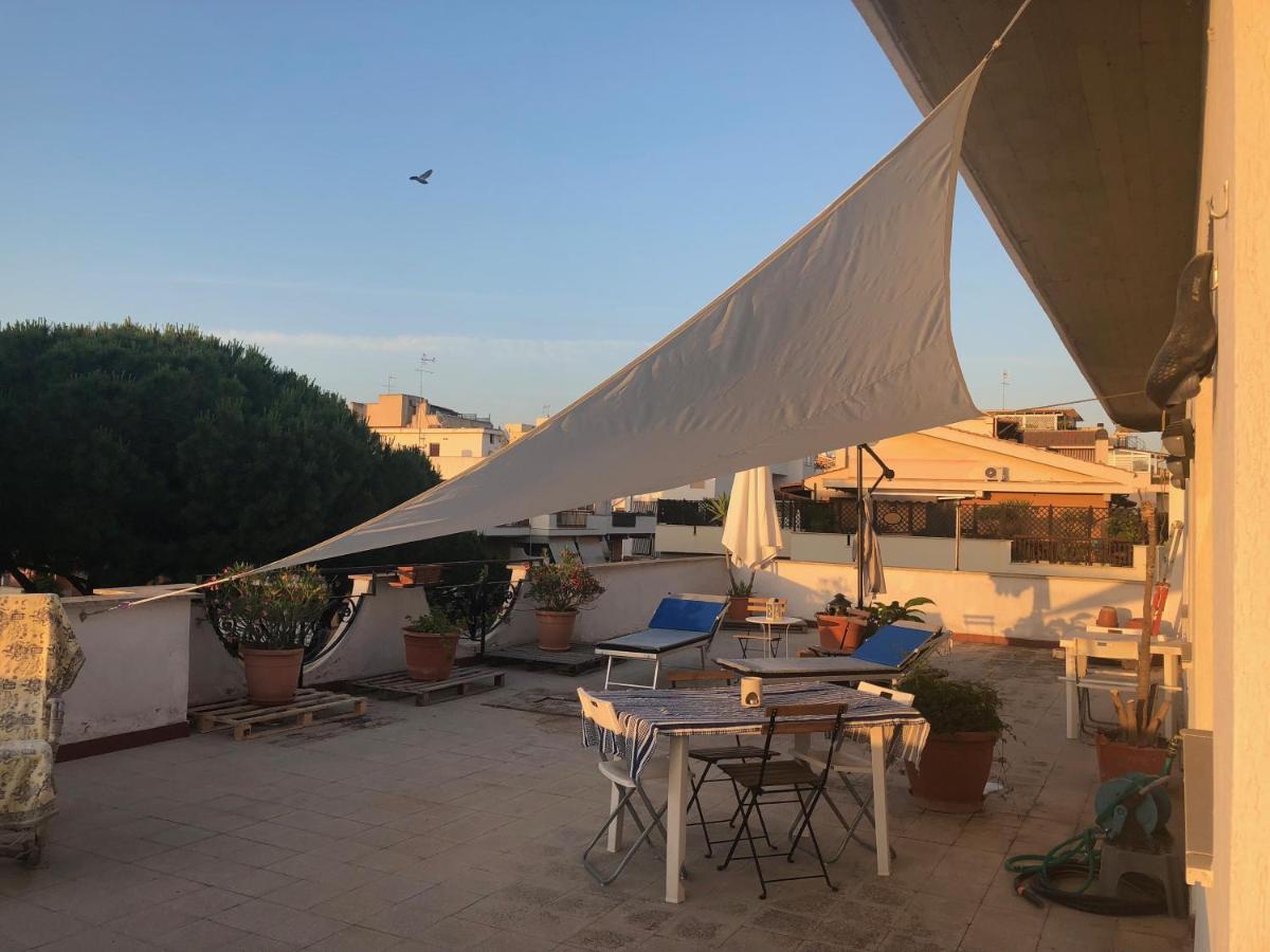 Attico Terramare - Beach & Maxi Terrace & Electricbbq Санта-Маринелла Экстерьер фото